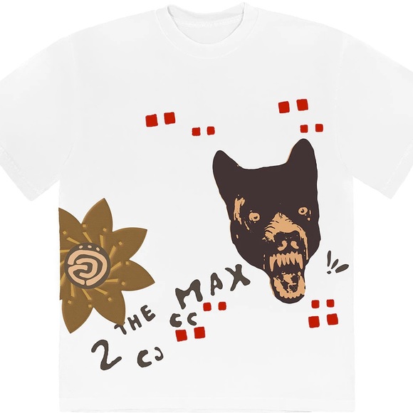 Authentic Travis Scott Cactus Jack Wolf Tee - Picture 6 of 7